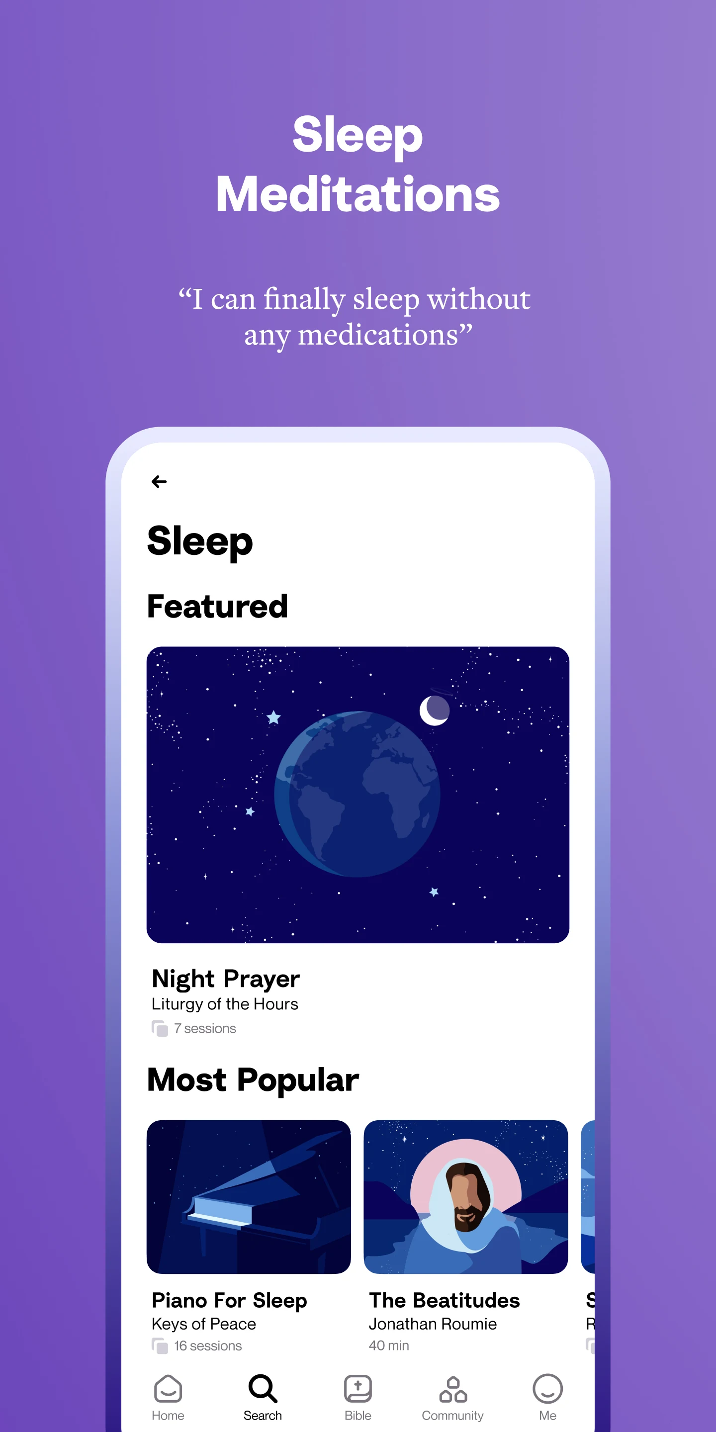 Hallow: Prayer & Meditation screenshot